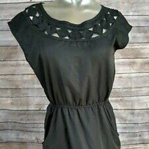 Banana Republic Cutout Collar Dress w Pockets - 10